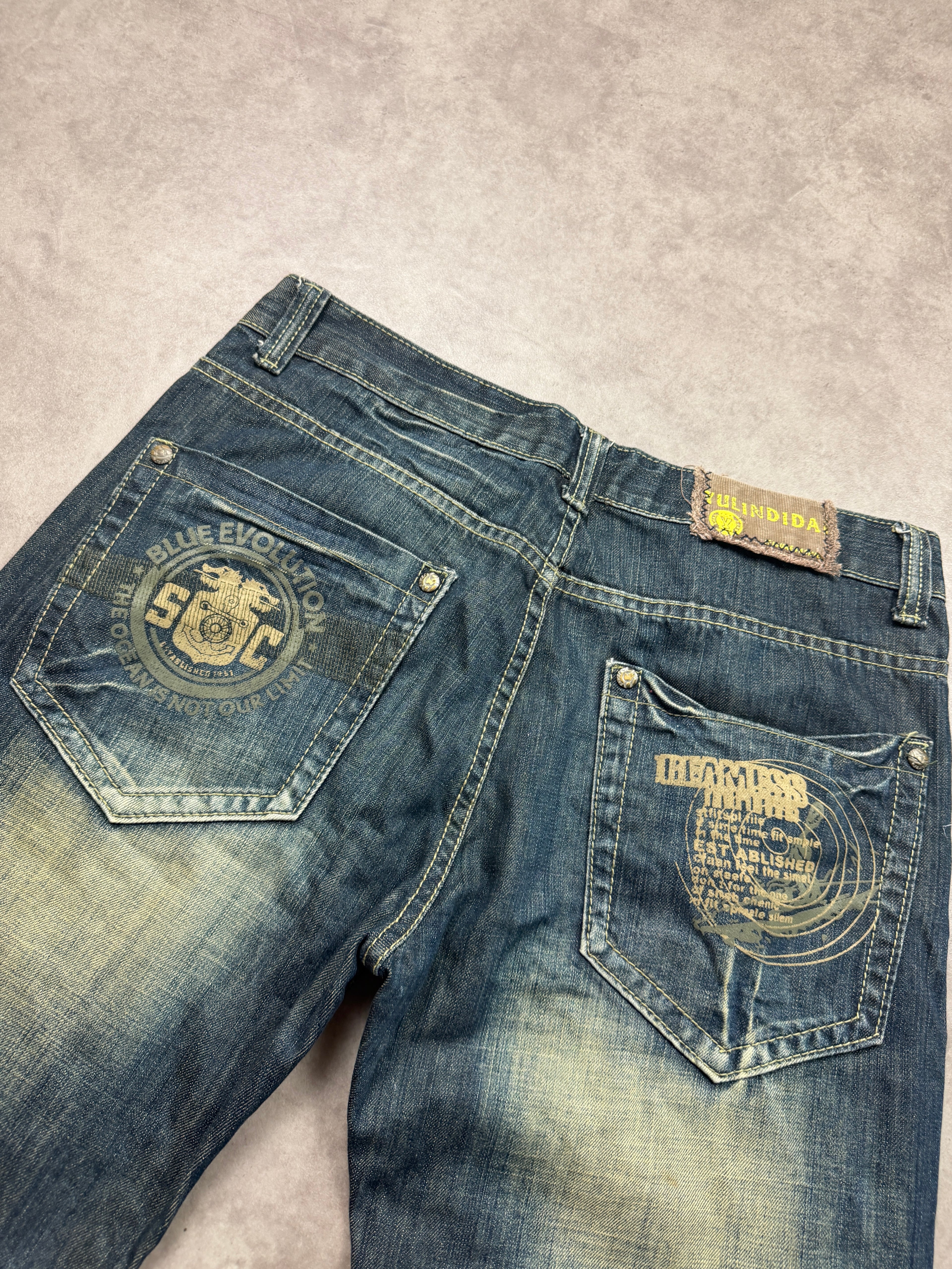 Yulindidai Vintage Jeans 2008 Blue DenimStraight Herren M