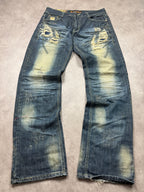 Yulindidai Vintage Jeans 2008 Blue DenimStraight Herren M