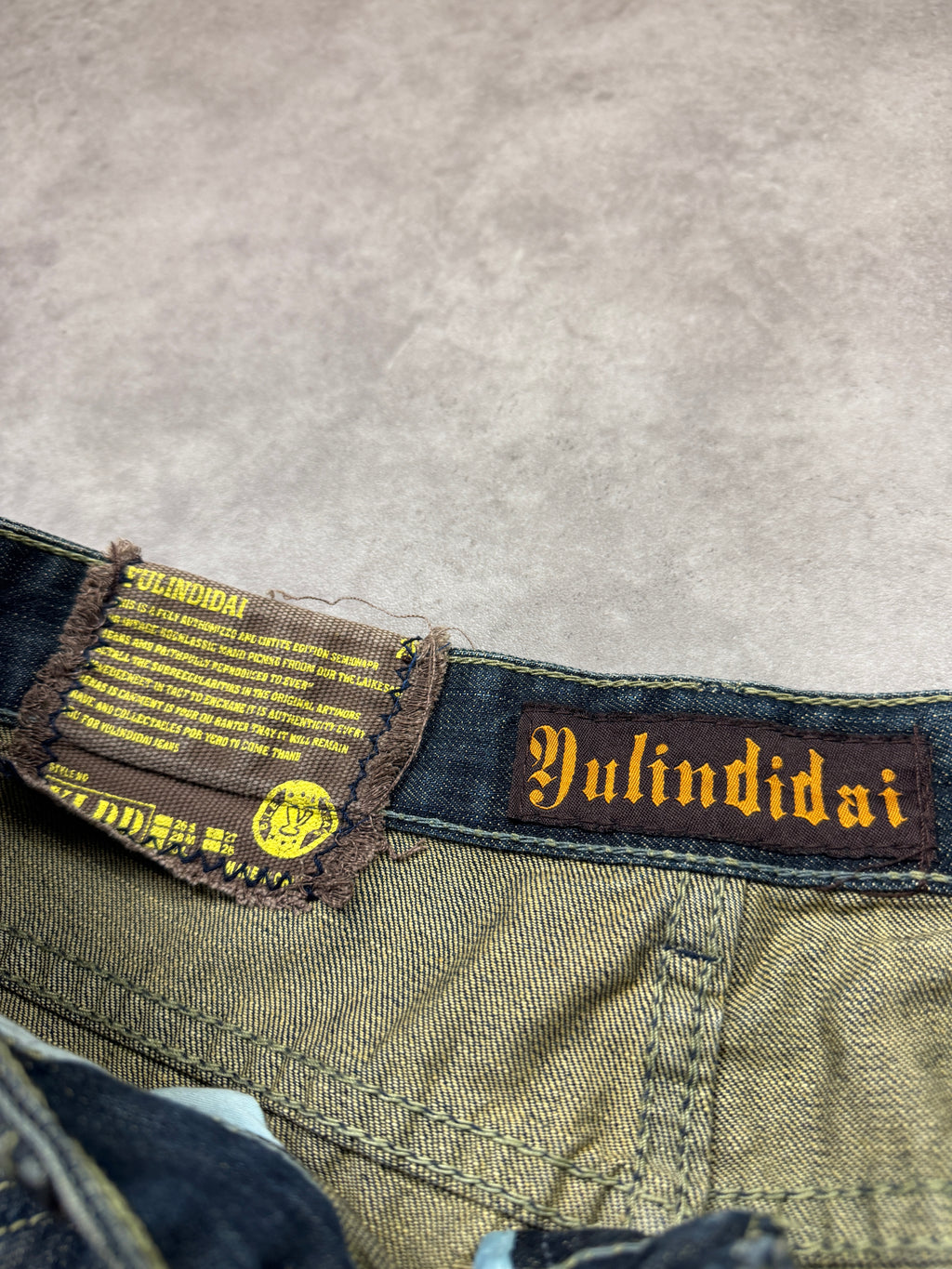 Yulindidai Vintage Jeans 2008 Blue DenimStraight Herren M