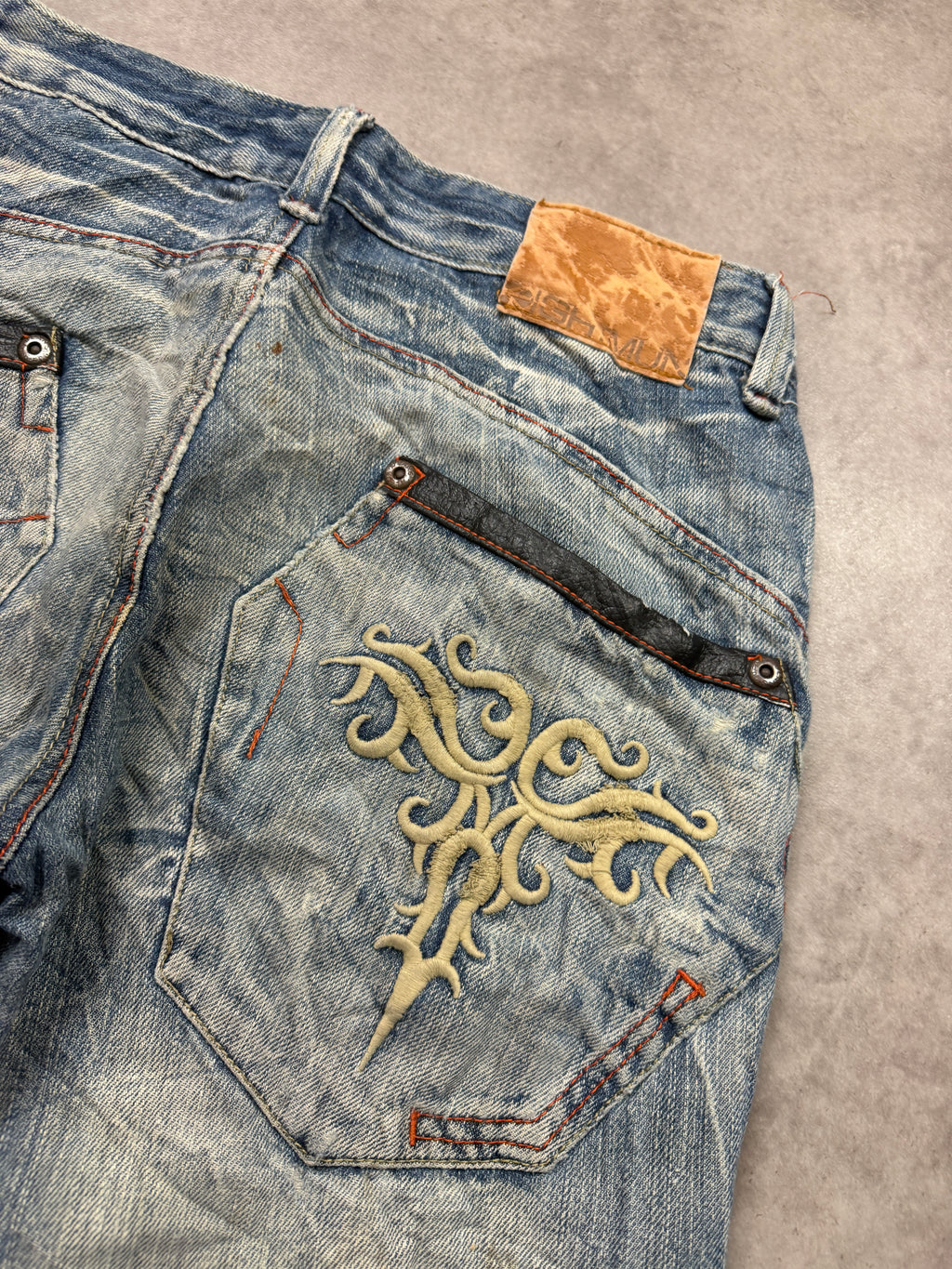 Shtmun Vintage Jeans 2007 Blue Denim Straight Herren M