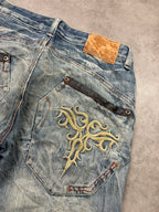 Shtmun Vintage Jeans 2007 Blue Denim Straight Herren M