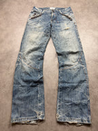 Shtmun Vintage Jeans 2007 Blue Denim Straight Herren M