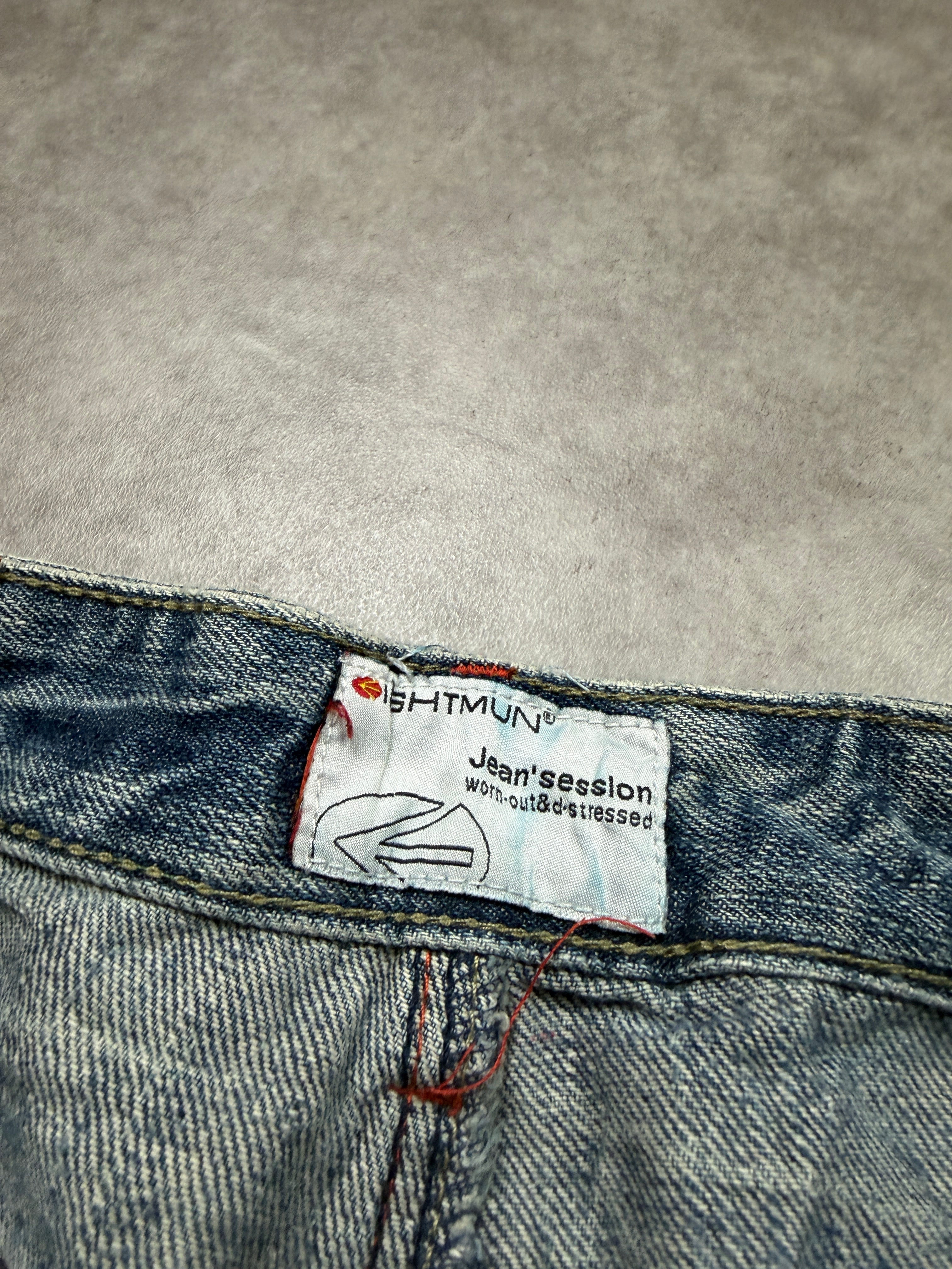 Shtmun Vintage Jeans 2007 Blue Denim Straight Herren M