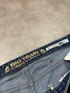 Big Train Vintage Jeans 2008 Blue Denim Straight Herren L