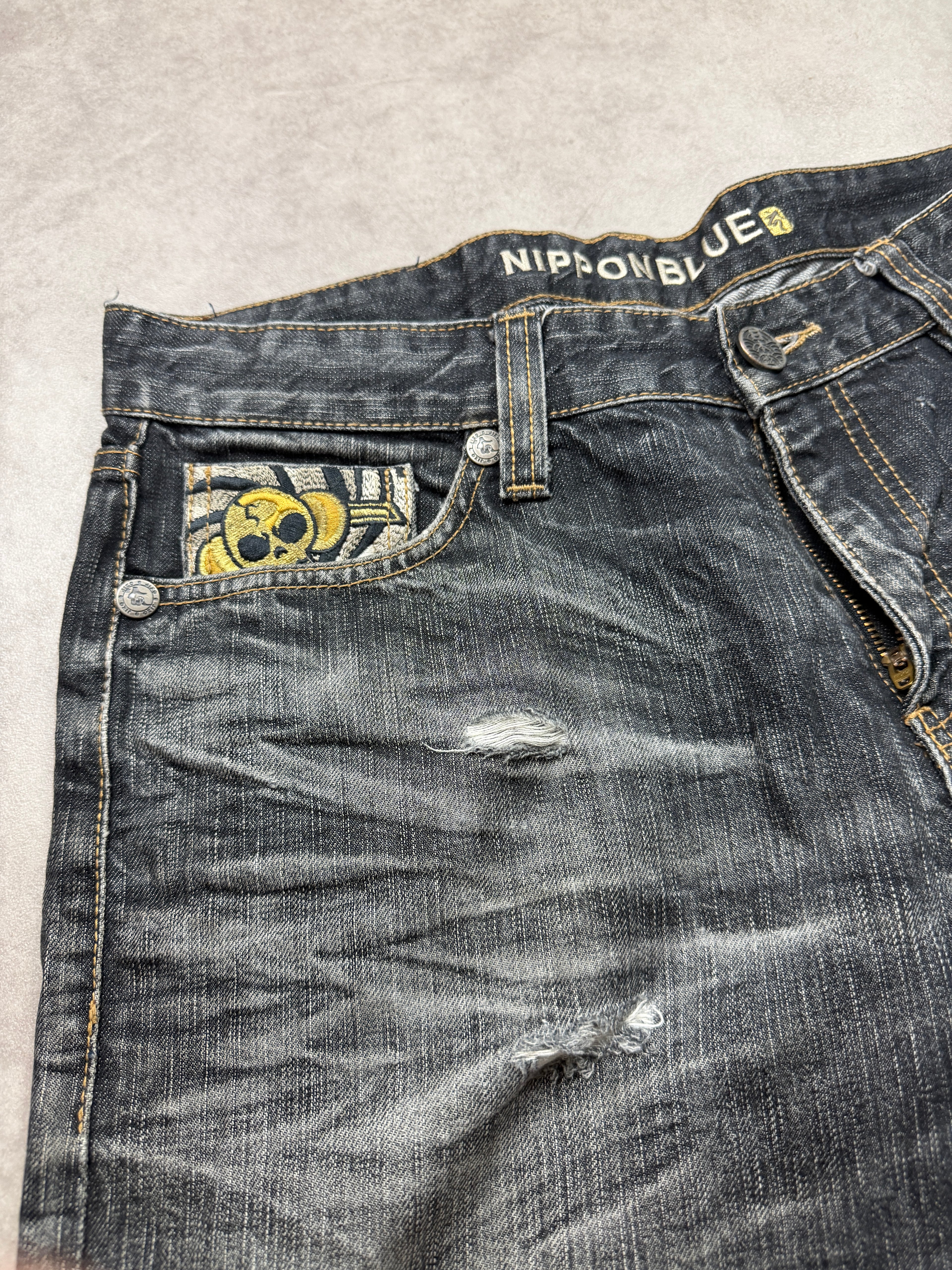 Nippon Blue Vintage Jeans 2007 Straight Herren M