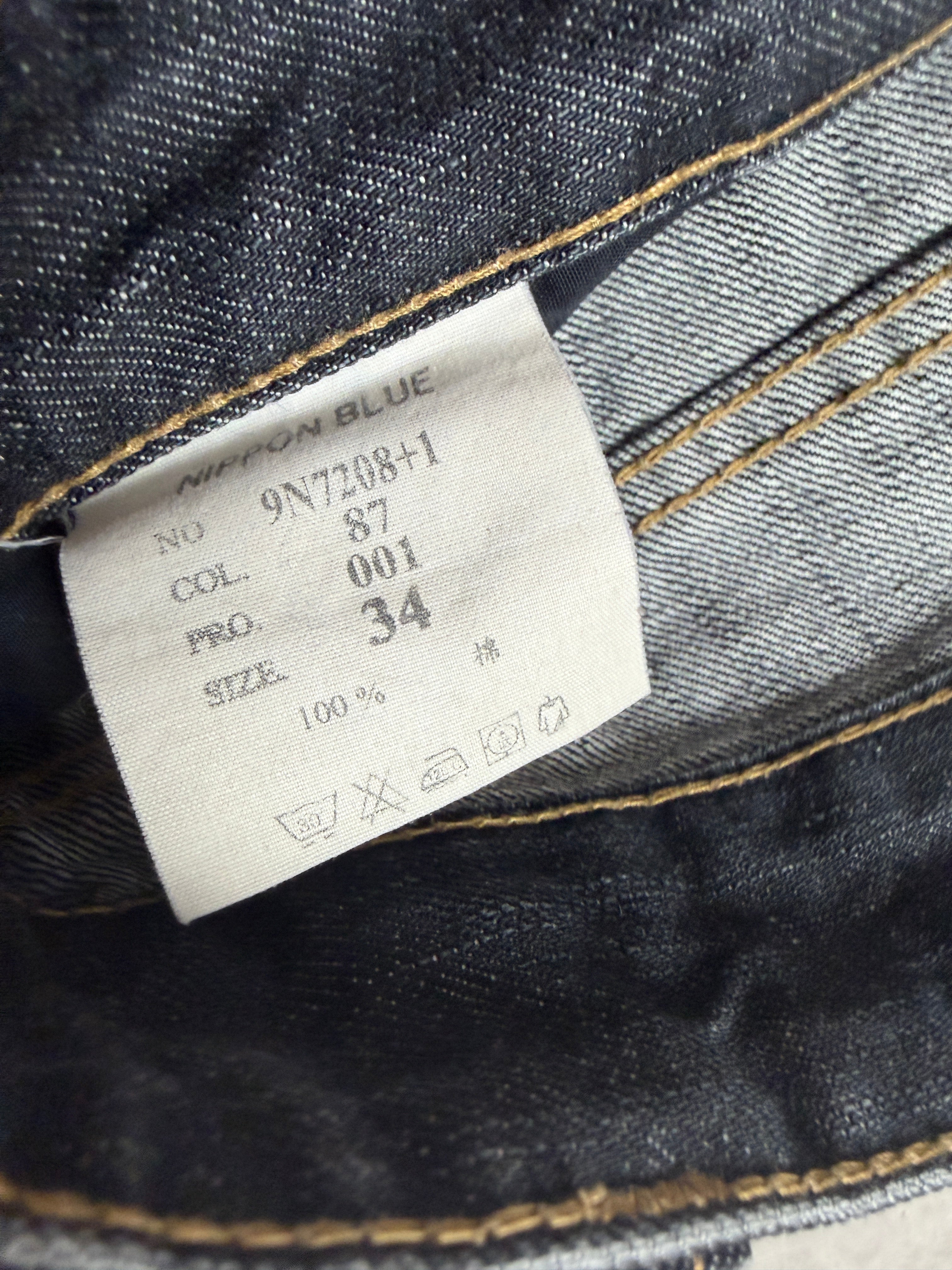 Nippon Blue Vintage Jeans 2007 Straight Herren M