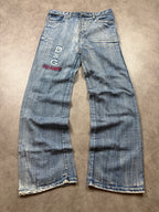 Dolce & Gabbana Vintage Jeans 2000er Blau L Bootcut Herren