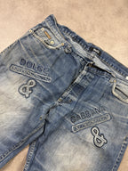 Dolce & Gabbana Vintage Jeans*Rare*2005 Straight Herren L