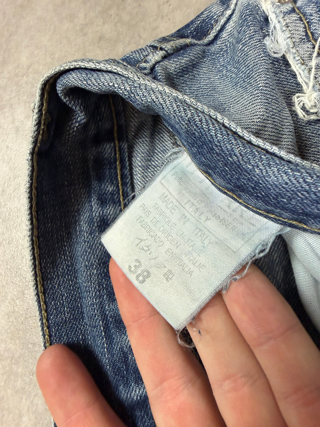 Dolce & Gabbana Vintage Jeans*Rare*2005 Straight Herren L