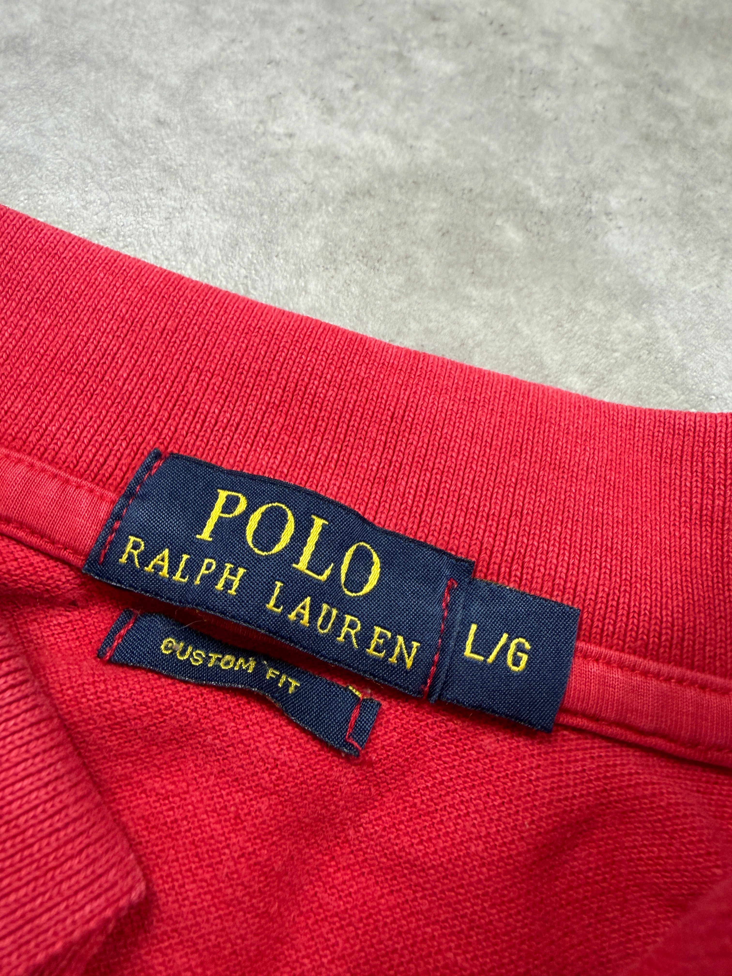 Polo Ralph Lauren Vintage Polo Shirt 2013 Rot L