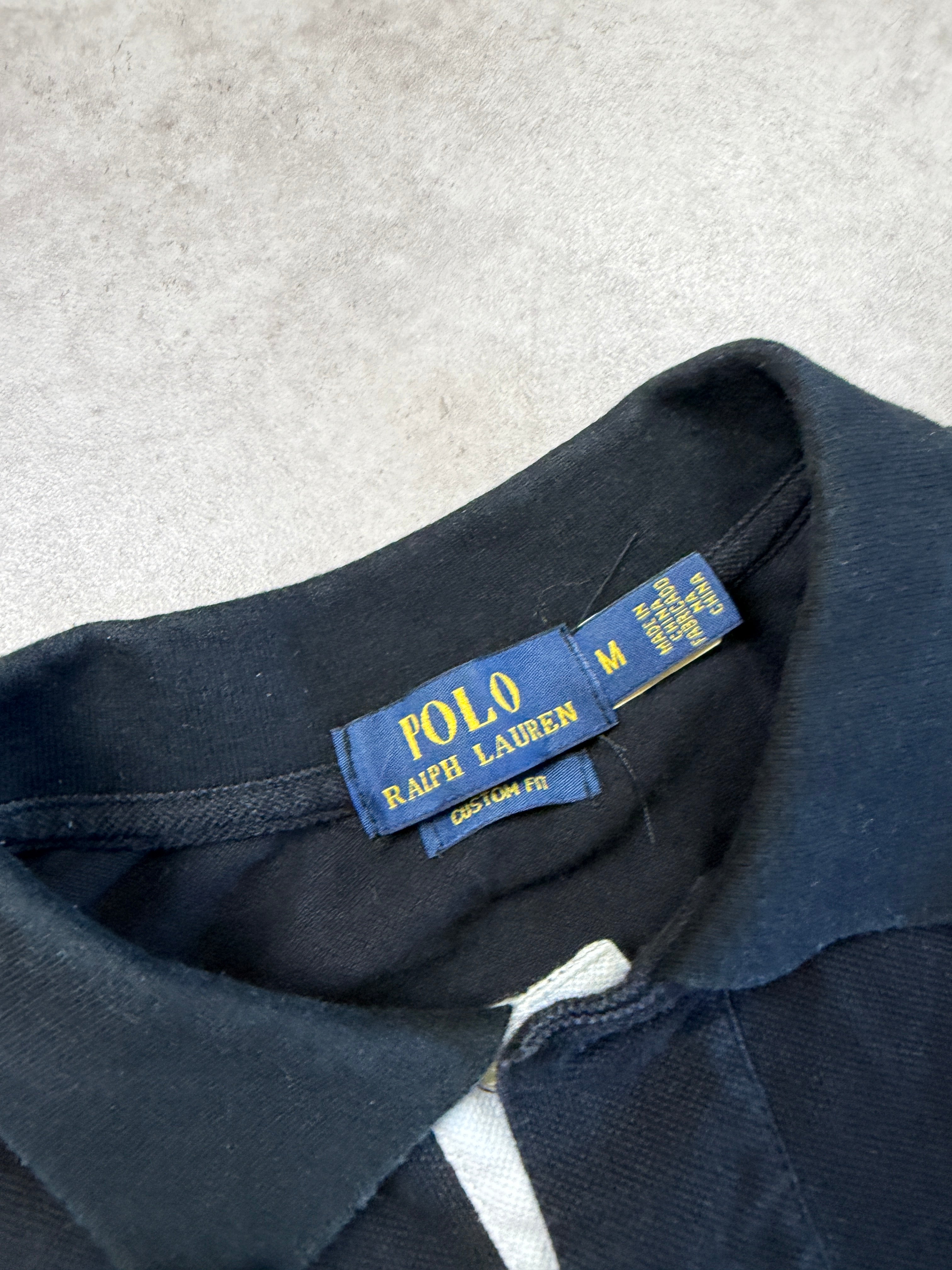 Polo Ralph Lauren Vintage Polo Shirt Tokyo *Rare*2010 Schwarz M