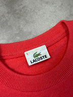 Lacoste Vintage Sweater 2000 Rot L