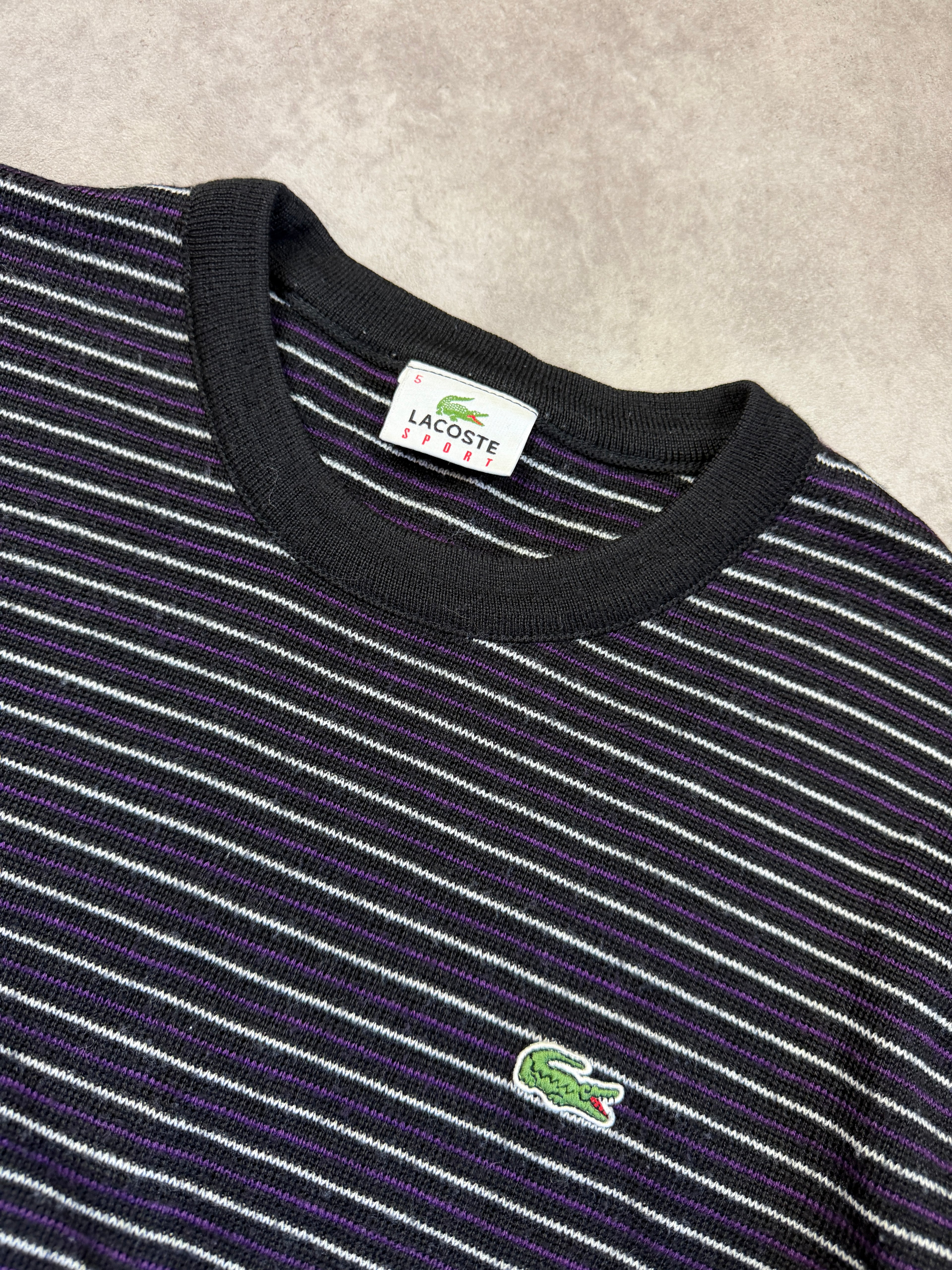 Lacoste Vintage Sweater *Rare*2000 Schwarz L