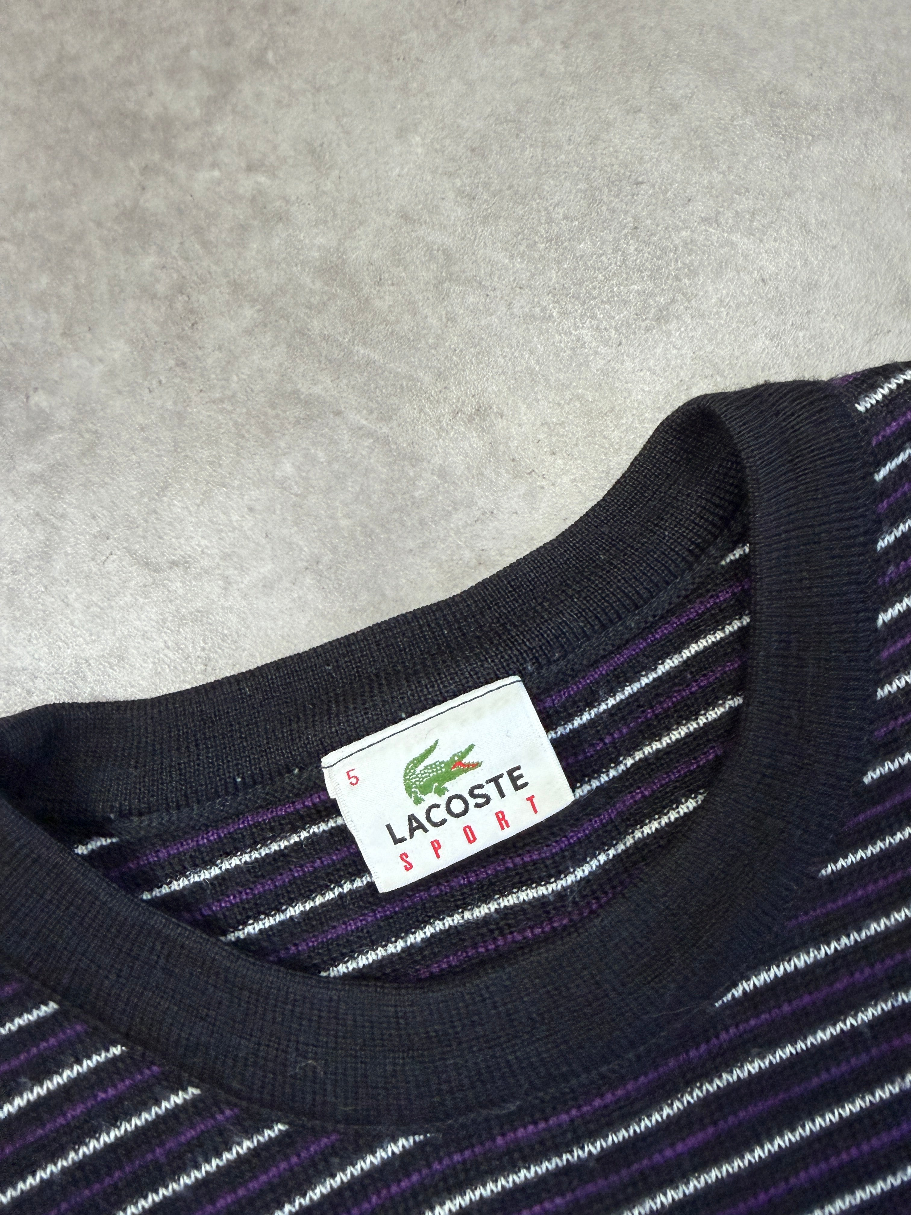 Lacoste Vintage Sweater *Rare*2000 Schwarz L