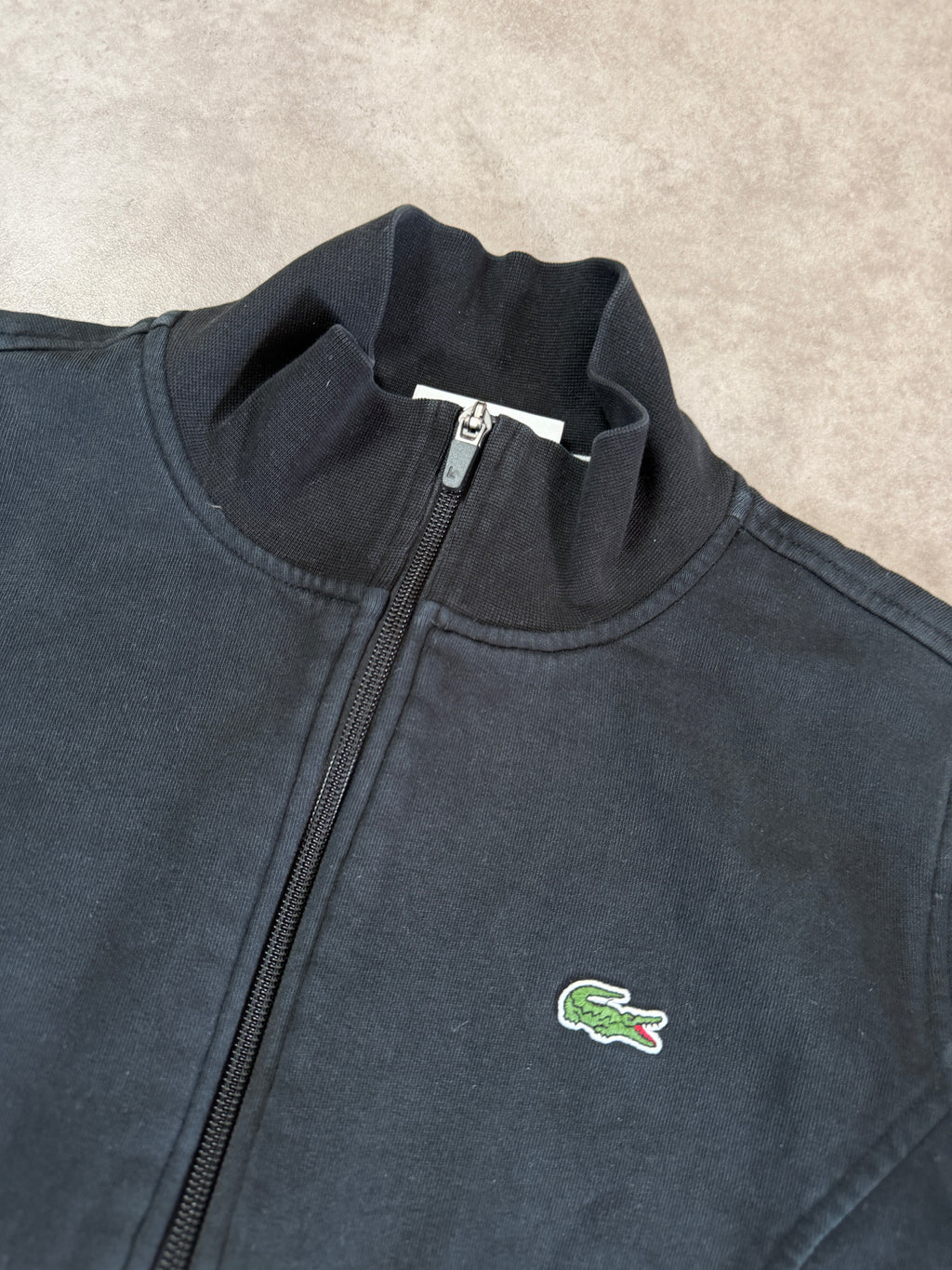 Lacoste Vintage Zip Jacket 2010 Schwarz XS