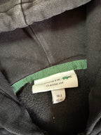 Lacoste Vintage Zip Hoodie 2012 Schwarz XS