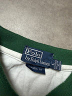 Ralph Lauren Vintage Polo Shirt*Rare*2013 Weiß Grün L