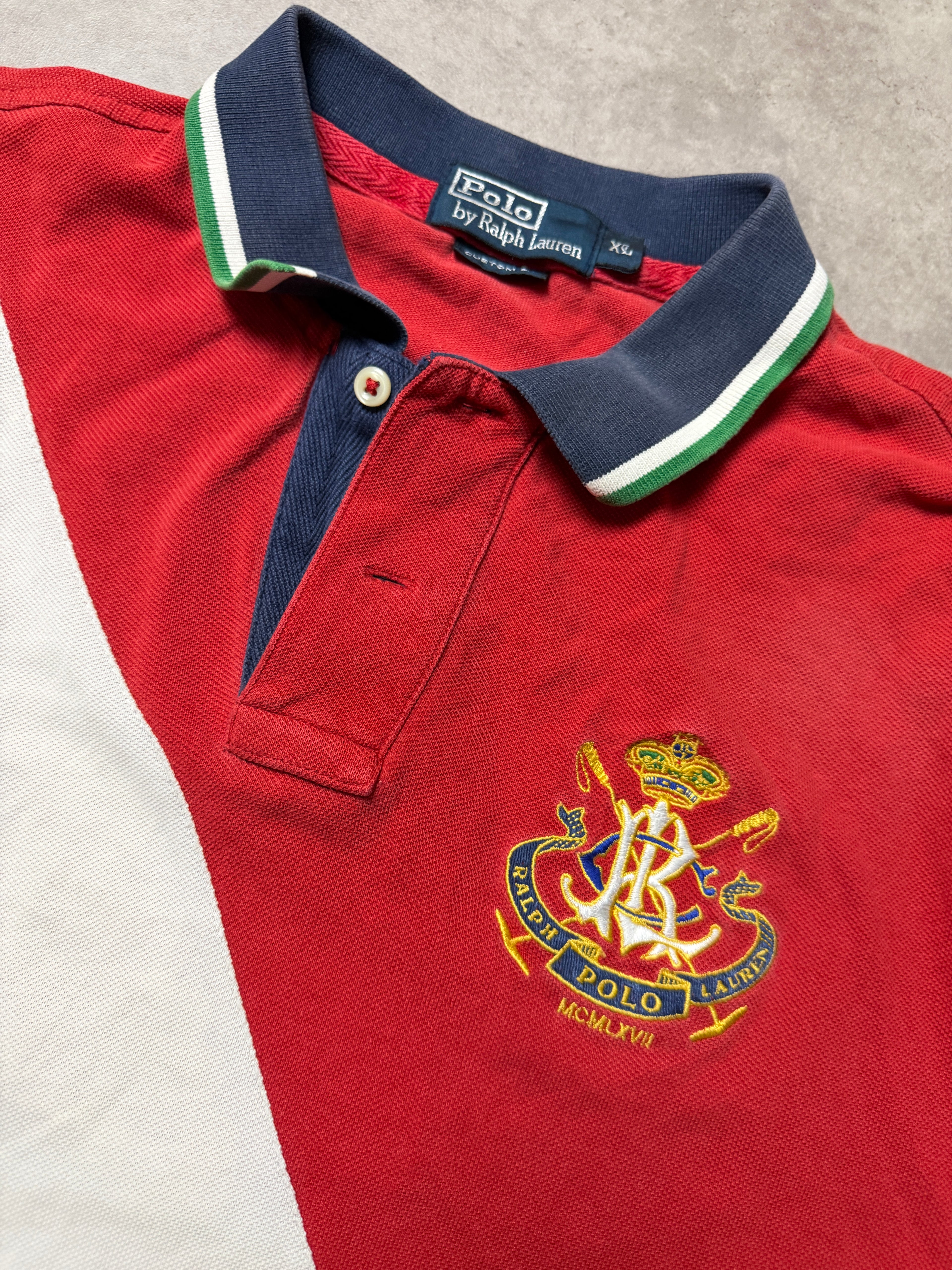 Ralph Lauren Vintage Polo Shirt 2014 Custom Fit XL