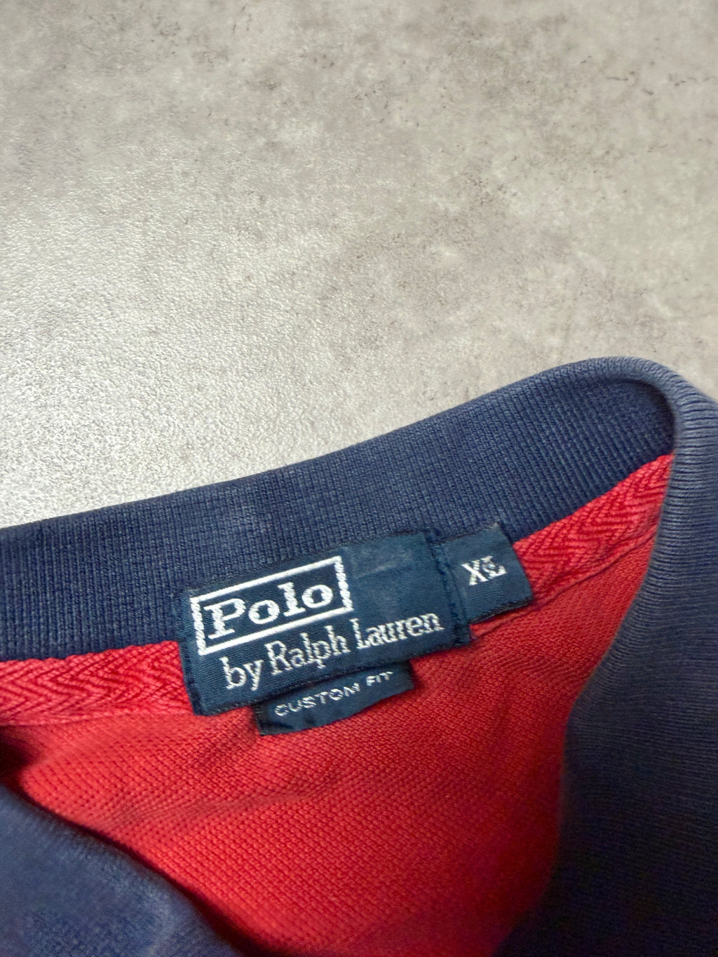 Ralph Lauren Vintage Polo Shirt 2014 Custom Fit XL