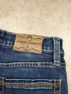Cody James Vintage Jeans Backprint Y2K Straight Fit 2005 M