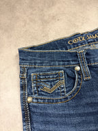 Cody James Vintage Jeans Backprint Y2K Straight Fit 2005 M