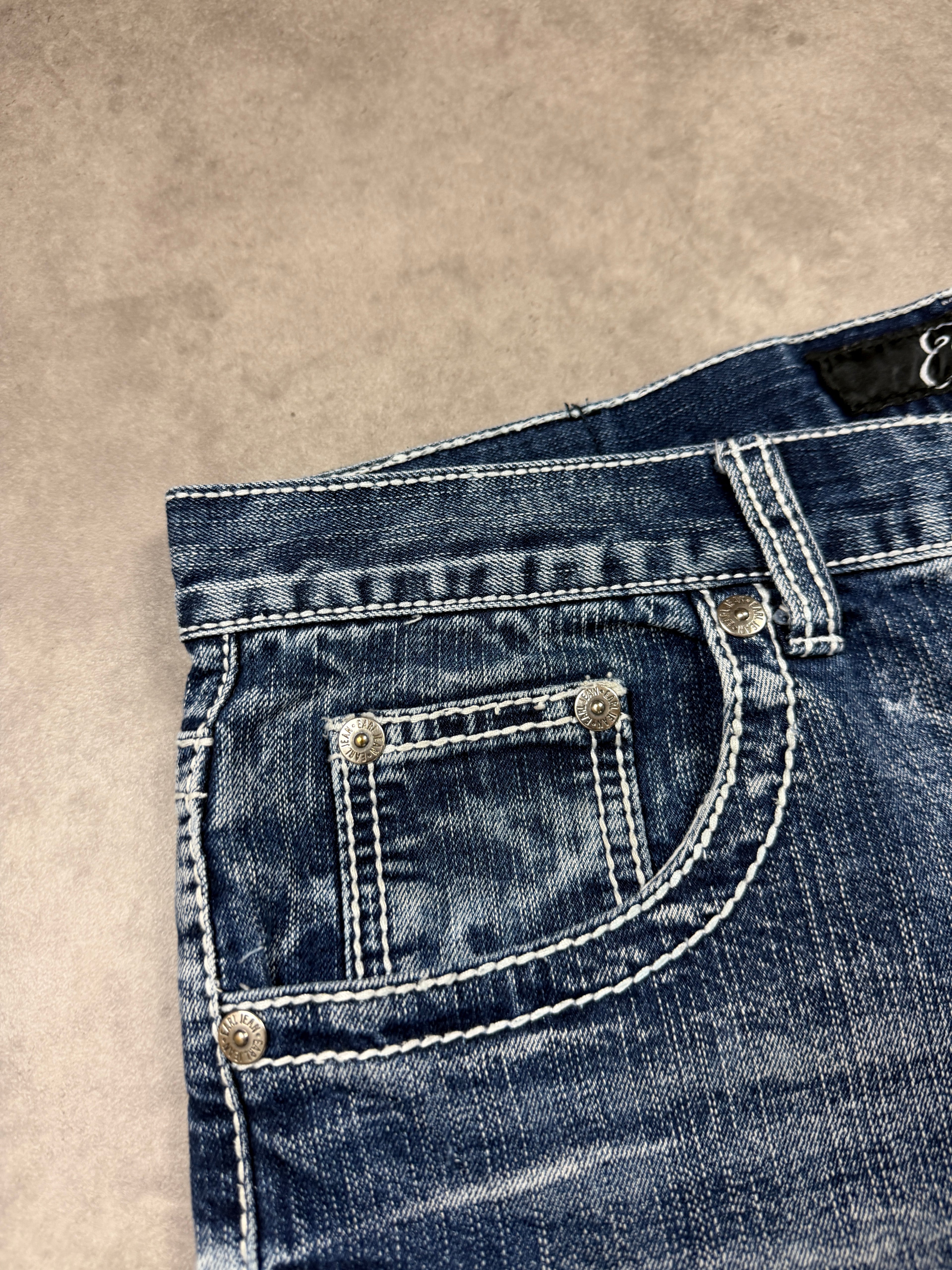 Earl Jeans Vintage Jeans Backprint Y2K Straight Fit 2006 M
