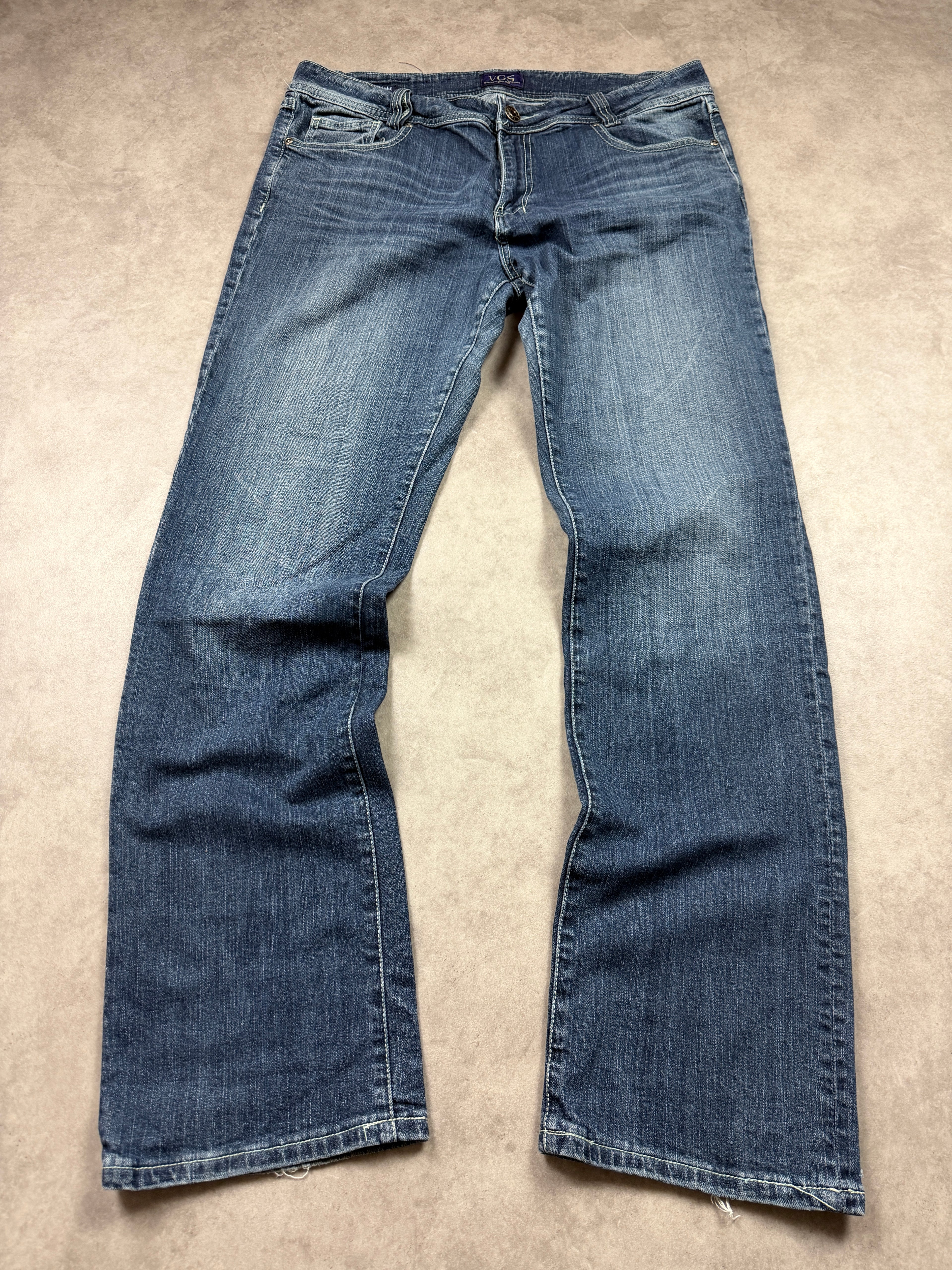 VGS Vintage Jeans Backprint Y2K Straight Fit 2005 L Damen