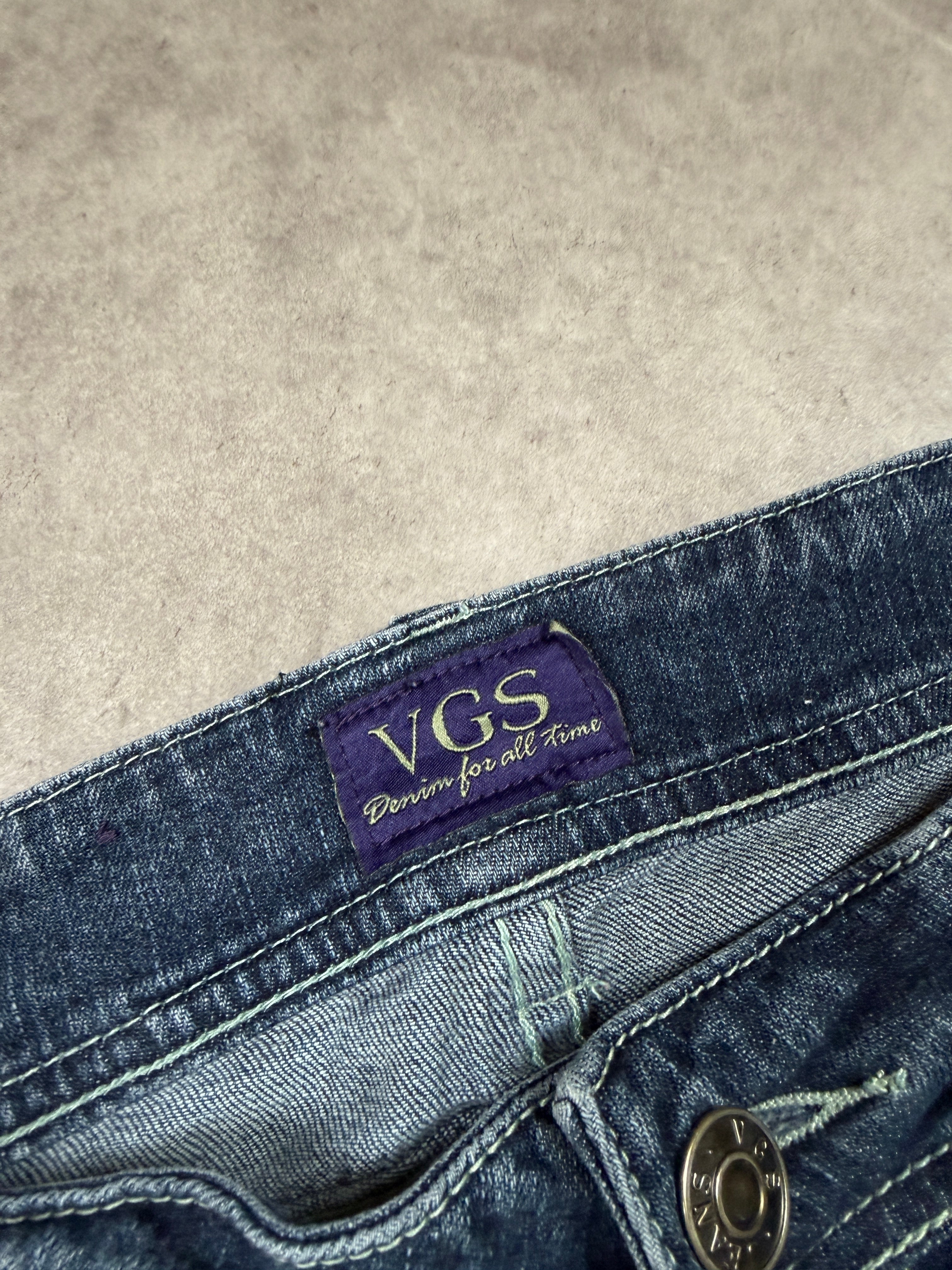 VGS Vintage Jeans Backprint Y2K Straight Fit 2005 L Damen