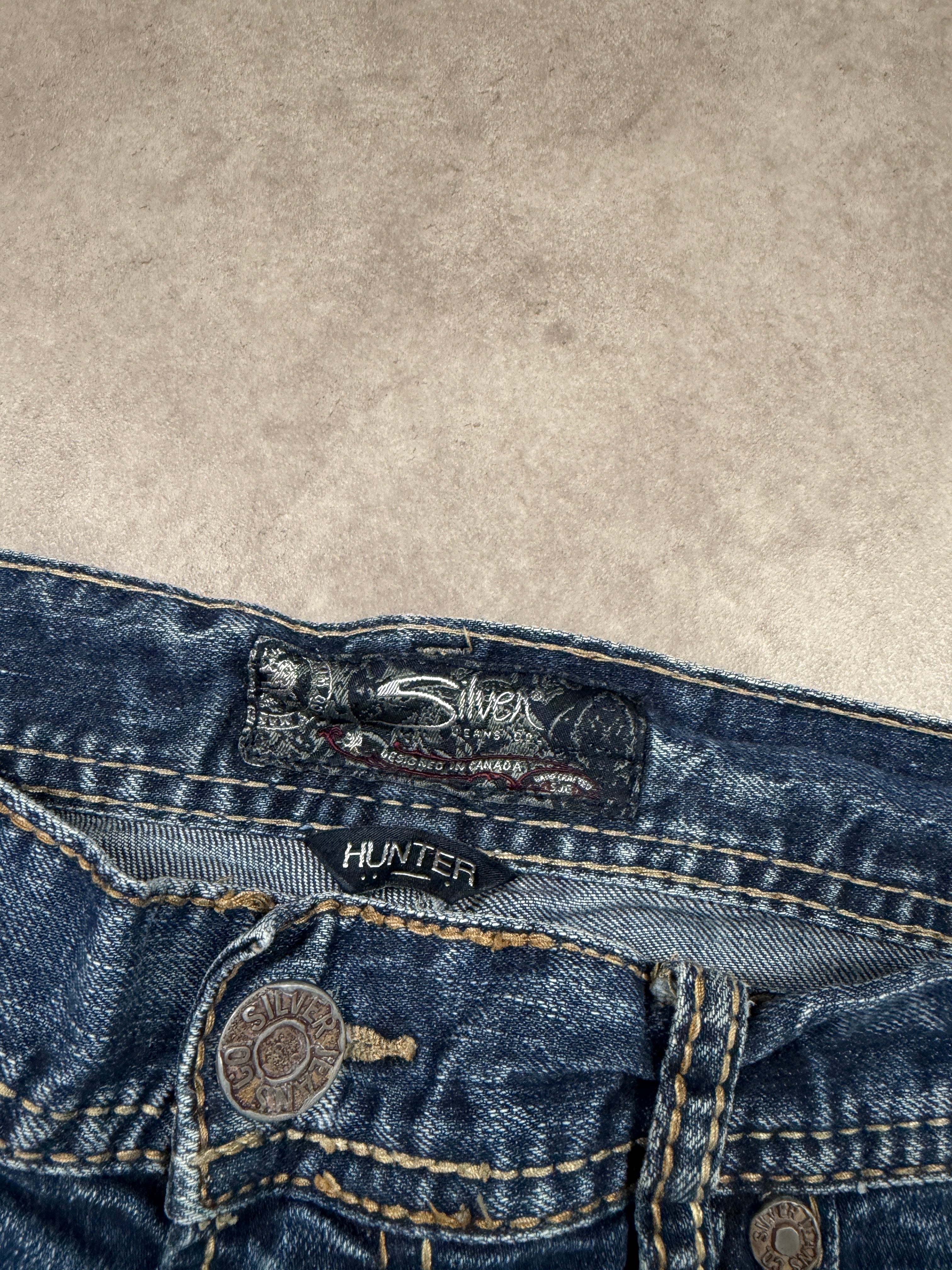 Silver Jeans Vintage Jeans Backprint Y2K Straight Fit 2008 L