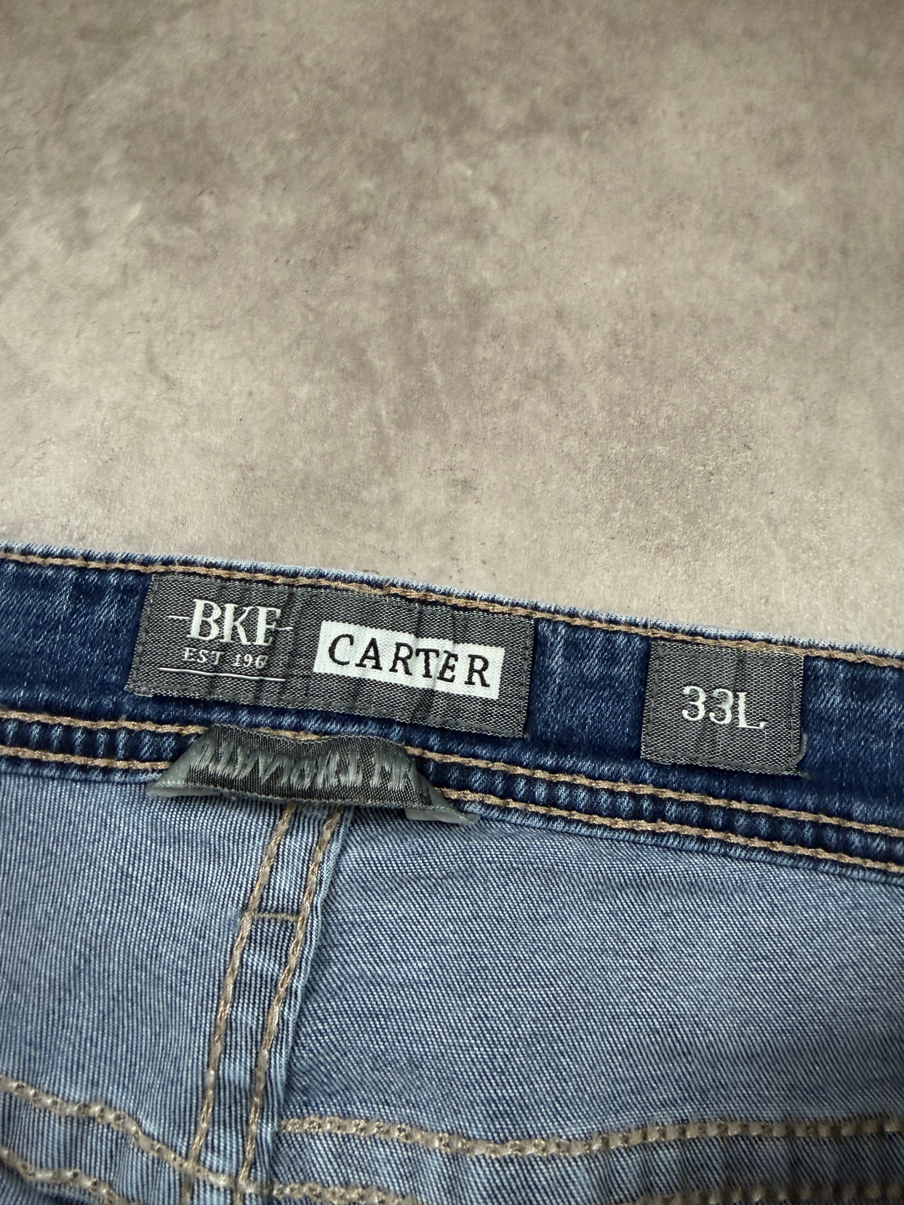 BKE Vintage Jeans Backprint Y2K Straight Fit 2008 M Damen