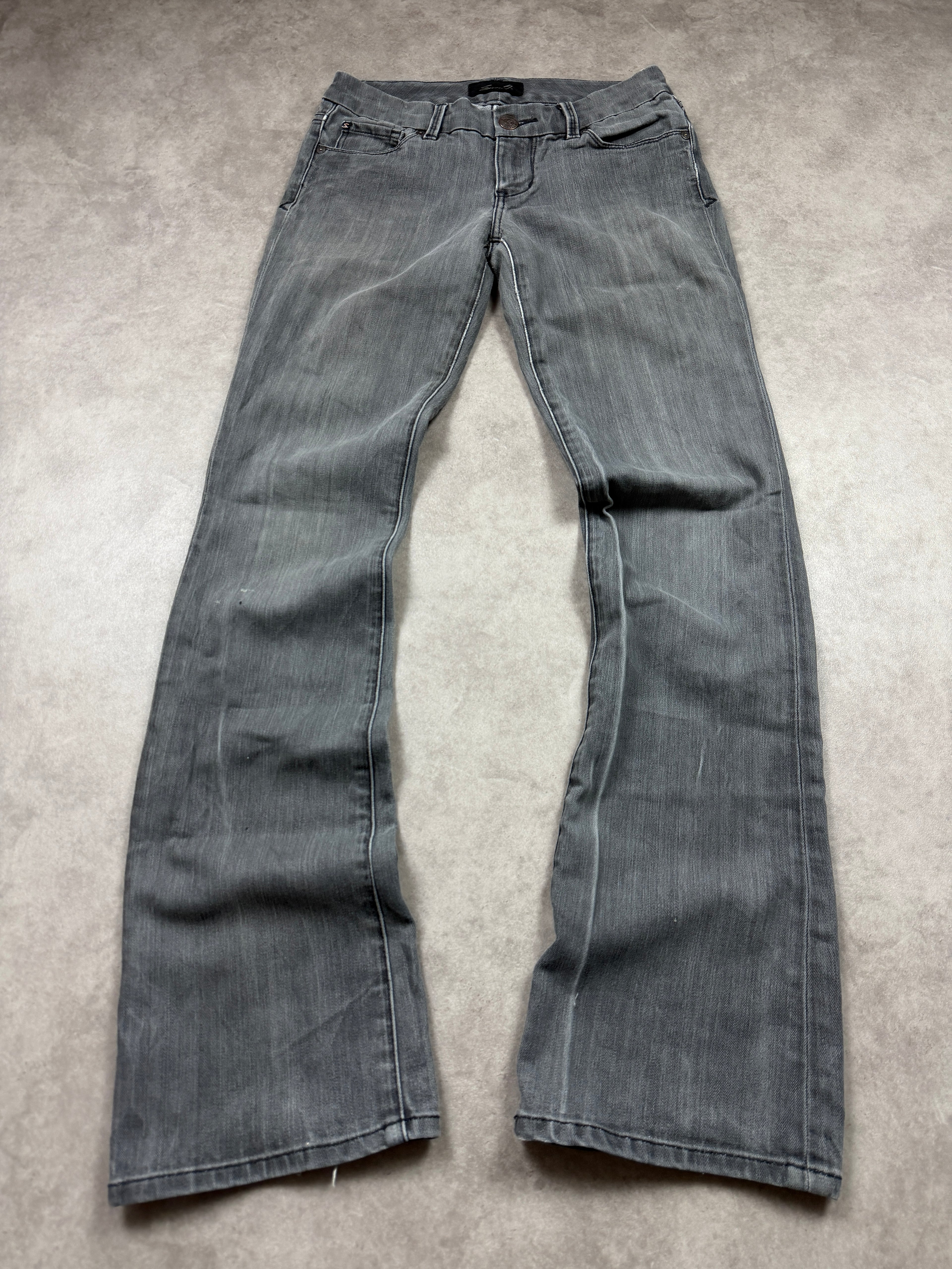 Seven7 Vintage Jeans Backprint Y2K Straight Fit 2008 M Damen