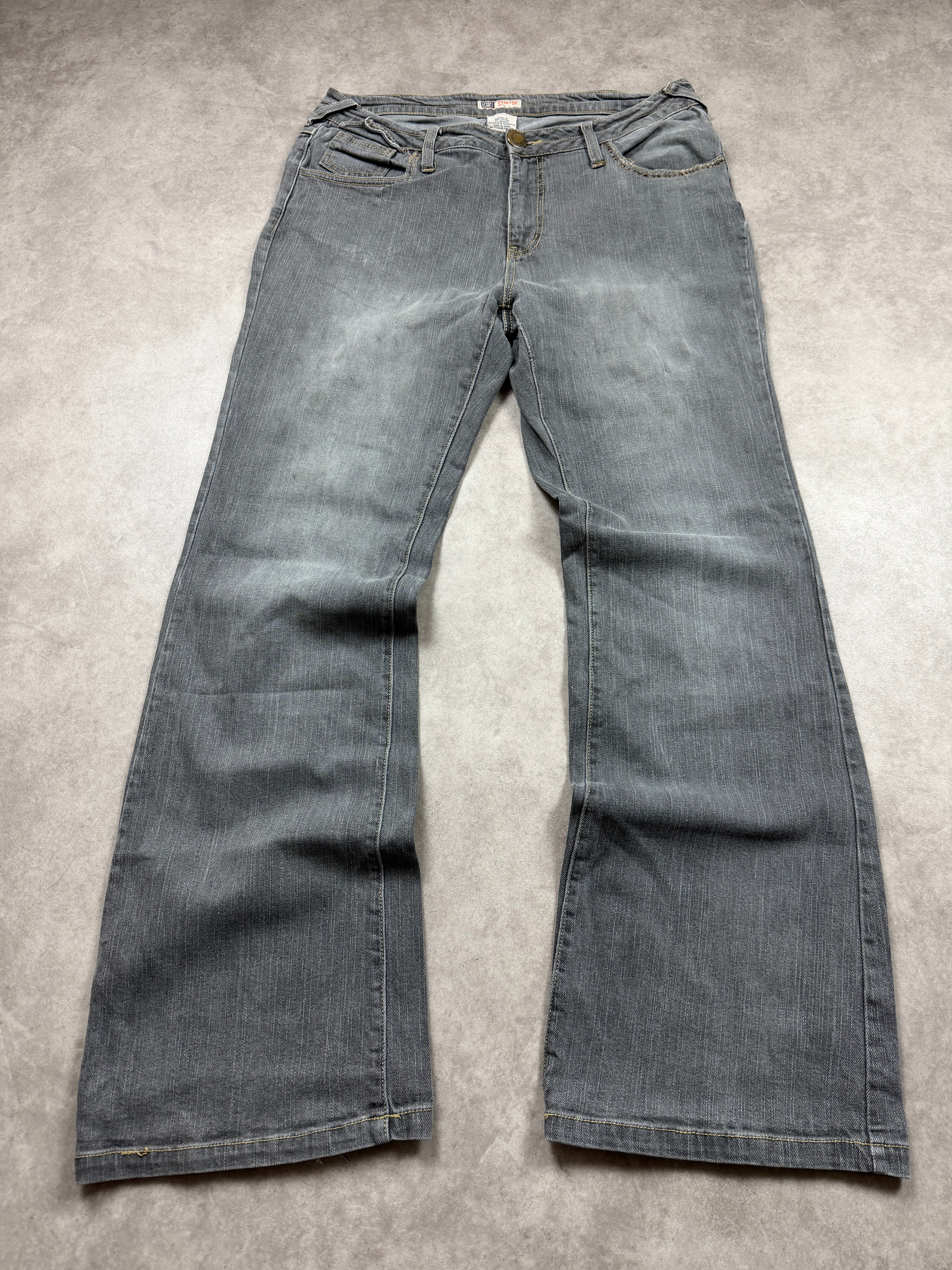 Faded Glory Vintage Jeans Backprint Y2K Bootcut Fit 2006 M Damen