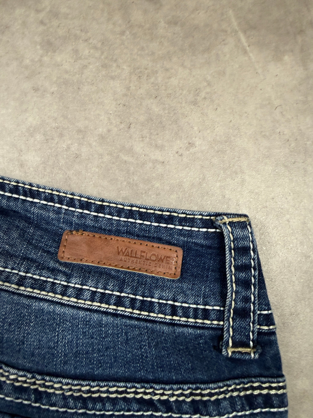 Wallflower Vintage Jeans Backprint Y2K Bootcut Fit 2000s S Damen