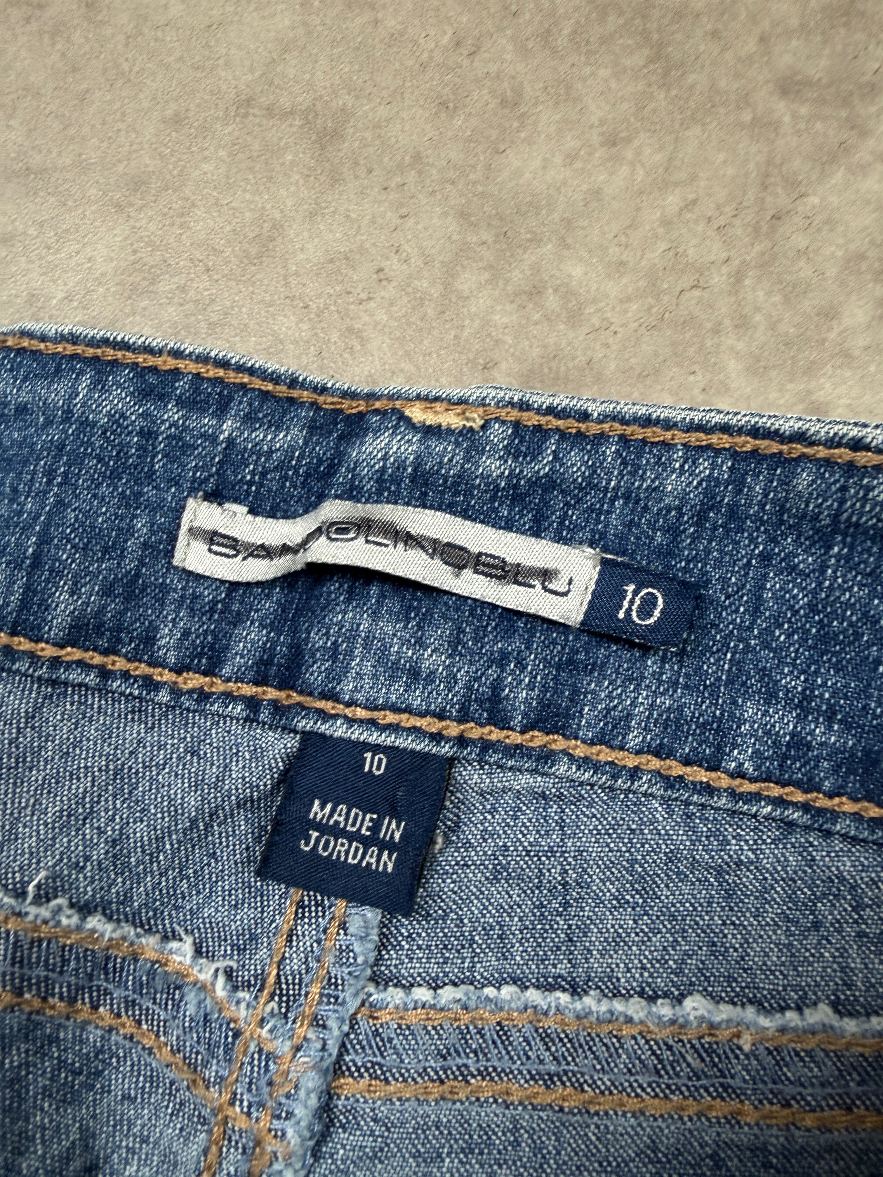 Cruel Vintage Jeans Backprint Y2K Bootcut Fit 2005 M