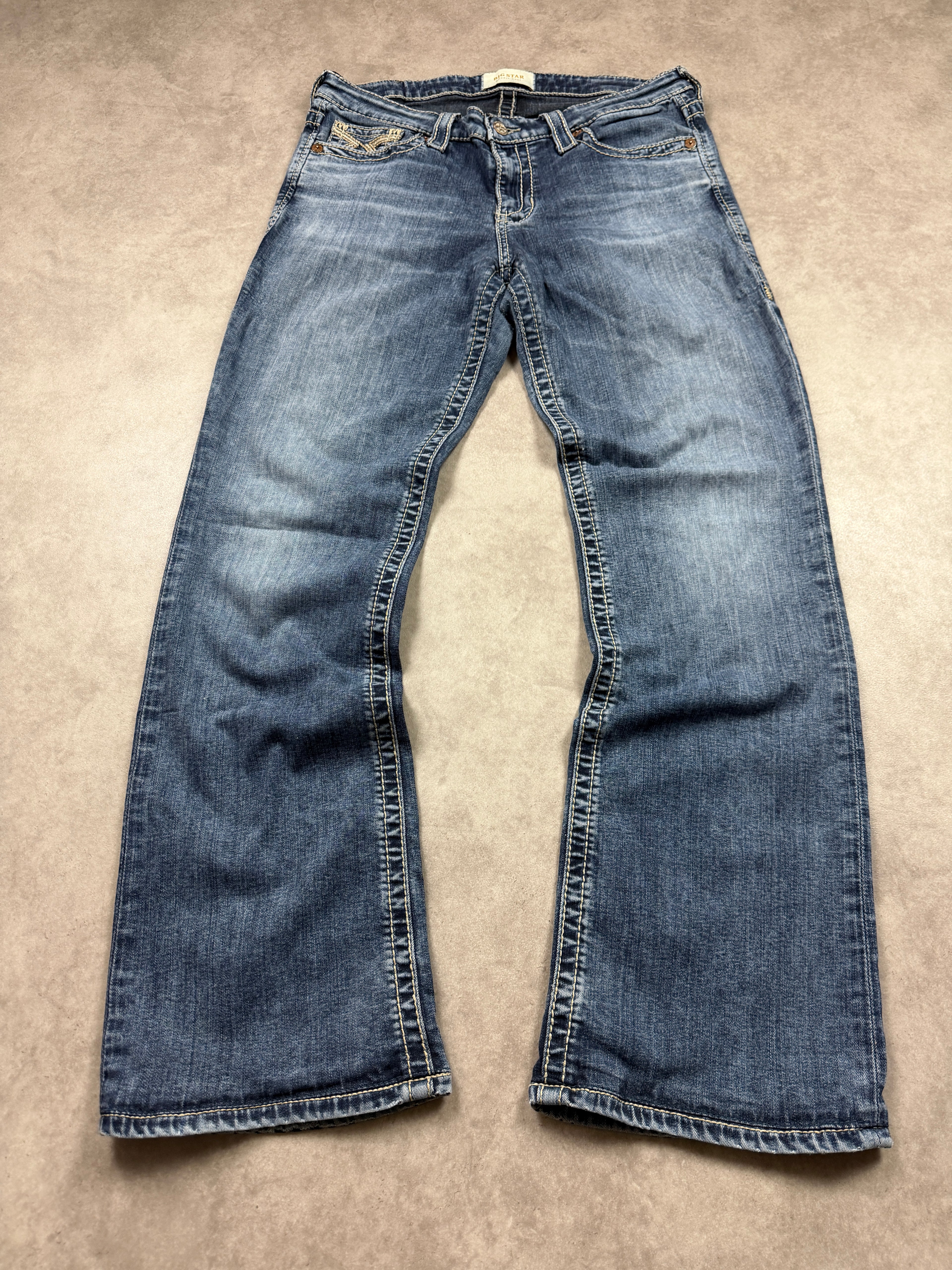 Big Star Vintage Jeans Backprint Bootcut 2006 S