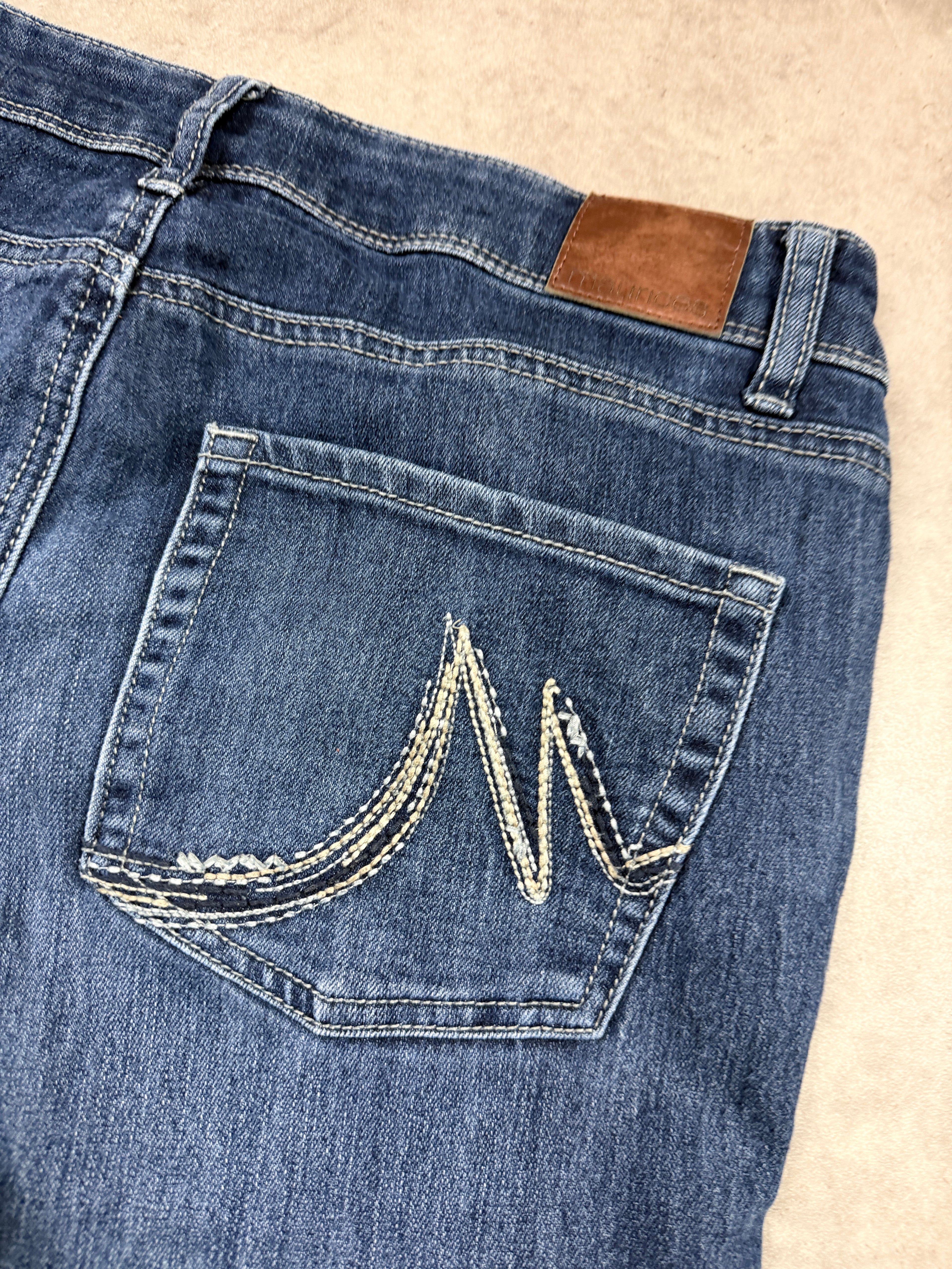 Maurices Vintage Jeans Backprint Y2K Bootcut Fit 2005 M Damen