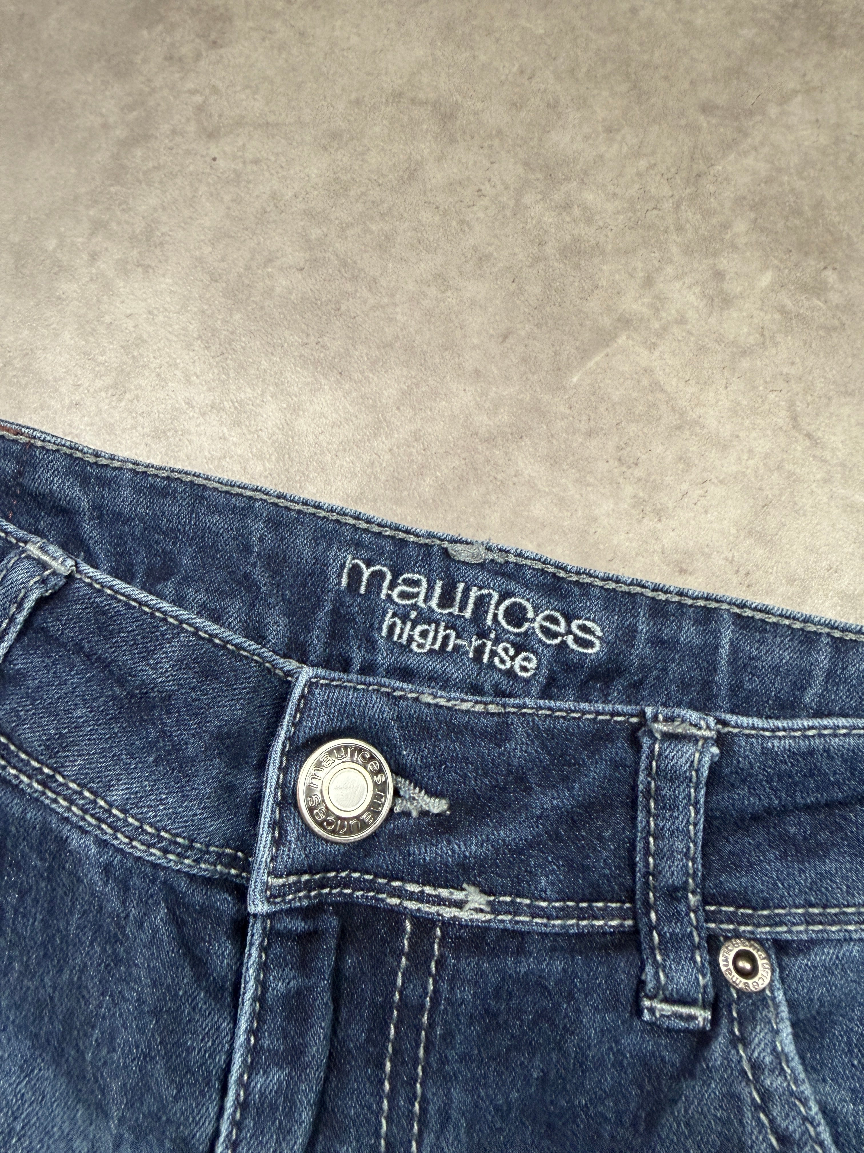 Maurices Vintage Jeans Backprint Y2K Bootcut Fit 2005 M Damen