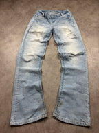 Vintage Jeans Backprint Y2K Bootcut Fit 2005 S Damen