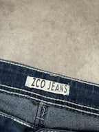 ZCO Jeans Vintage Jeans Backprint Y2K Bootcut Fit 2006 M Damen