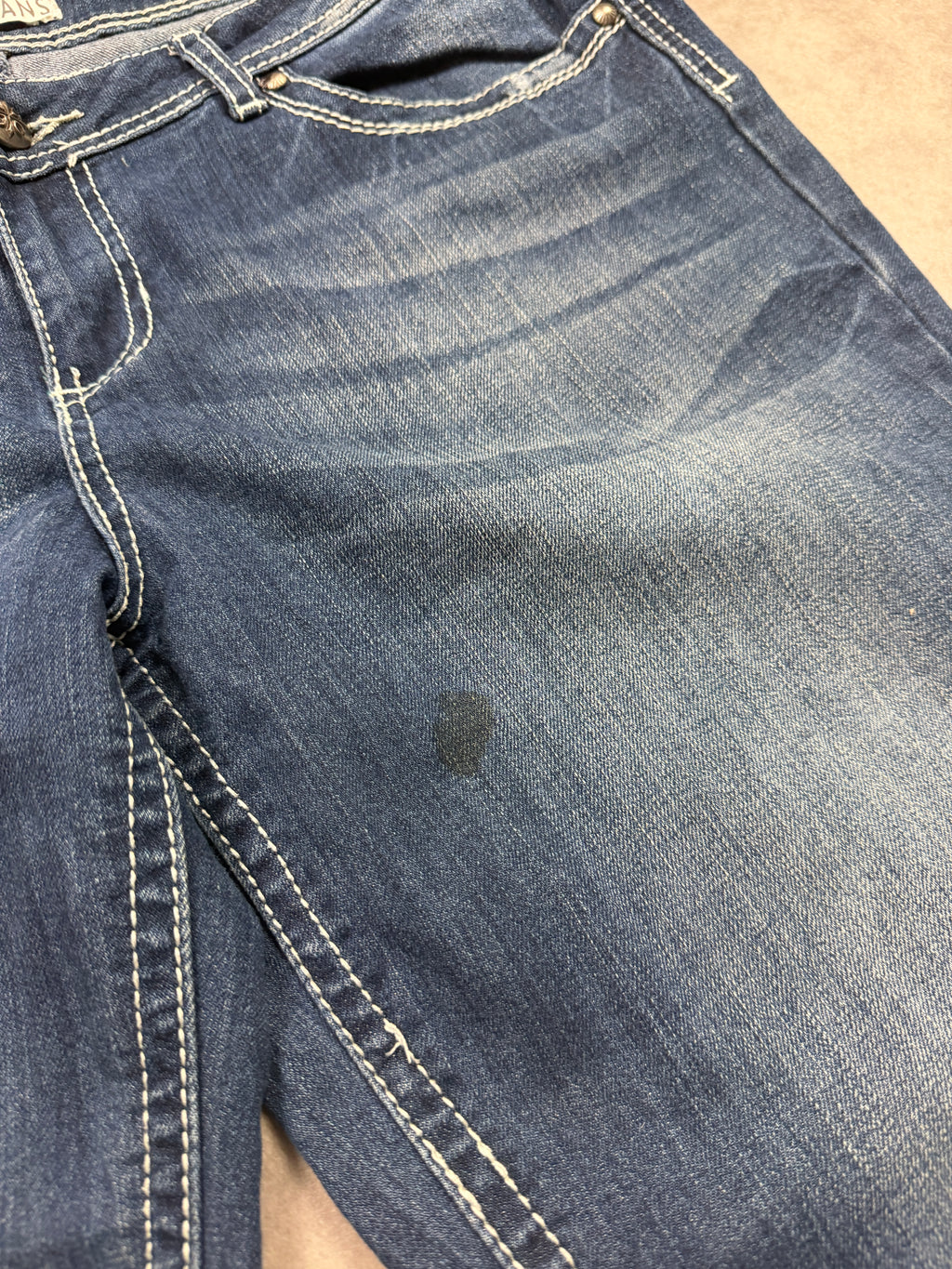 ZCO Jeans Vintage Jeans Backprint Y2K Bootcut Fit 2006 M Damen