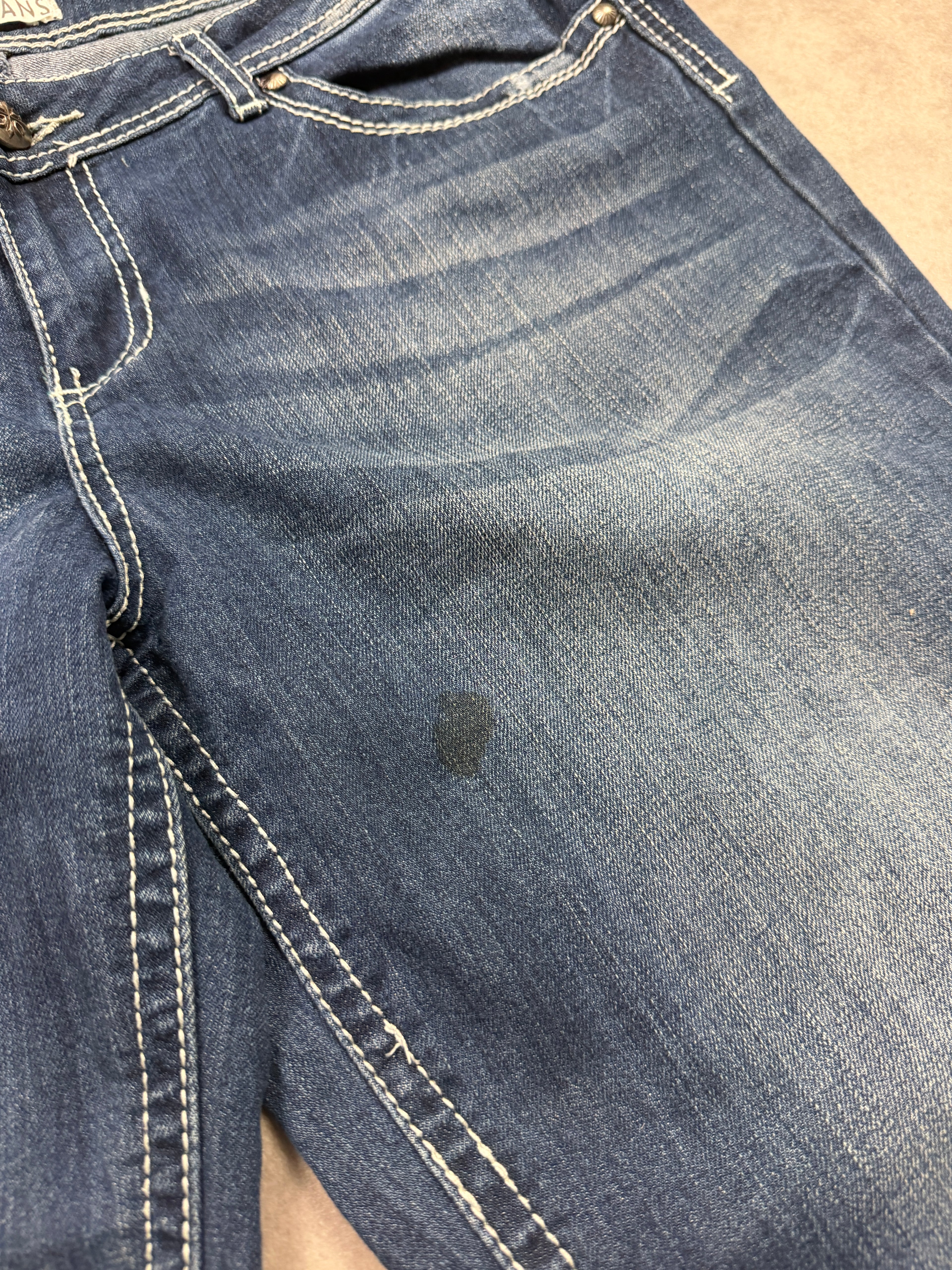 ZCO Jeans Vintage Jeans Backprint Y2K Bootcut Fit 2006 M Damen