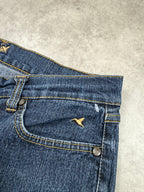 Grane Vintage Jeans Backprint Y2K Bootcut Fit 2005 M Damen