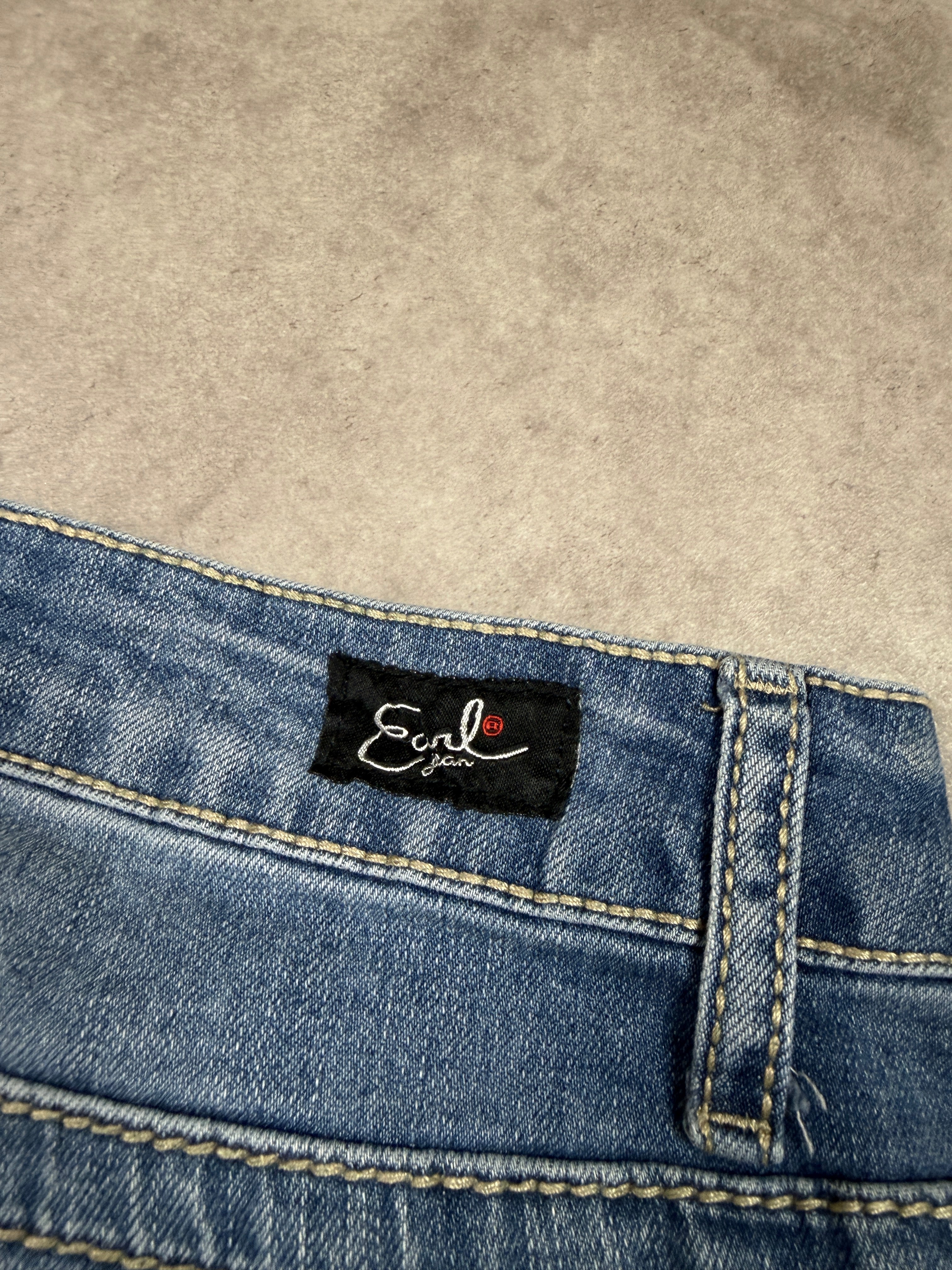 Earl Vintage Jeans Backprint Y2K Bootcut Fit S