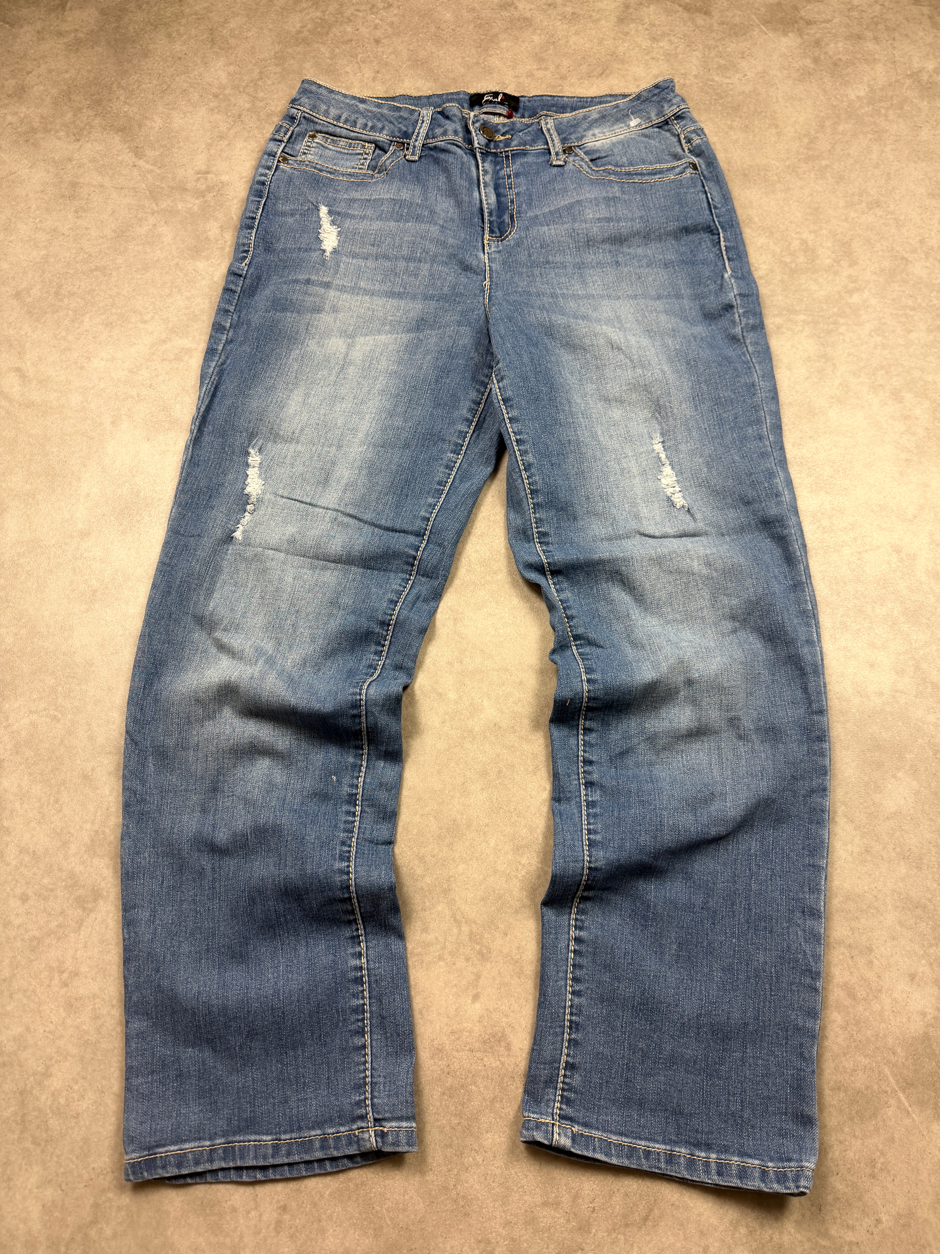 Earl Vintage Jeans Backprint Y2K Bootcut Fit S