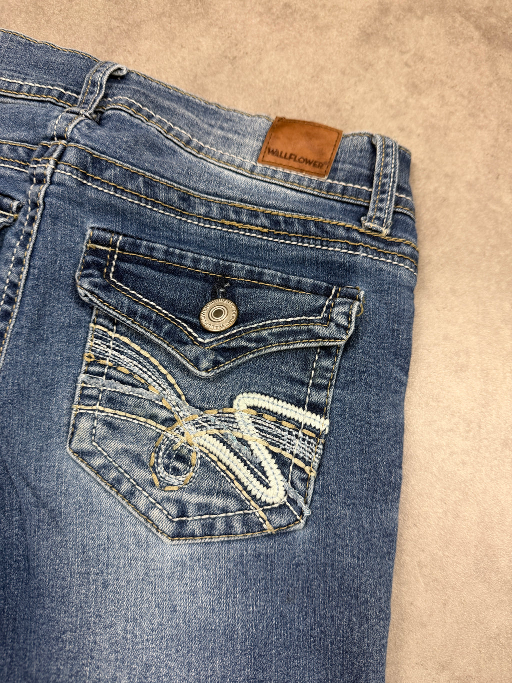 WALLFLOWER Vintage Jeans Y2K Bootcut S Damen