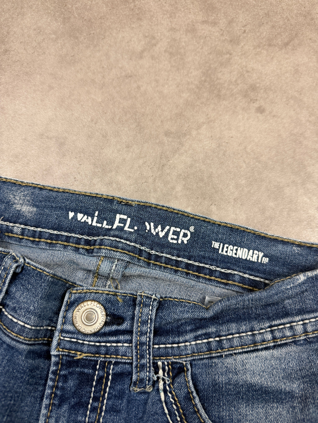 WALLFLOWER Vintage Jeans Y2K Bootcut S Damen