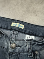 Paris Blue Vintage Jeans Backprint Y2K Bootcut Fit 2004 S Damen
