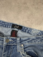 Earl Vintage Jeans Backprint Y2K Bootcut Fit 2005 M Damen