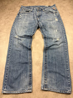 Replay Vintage Jeans Baggy Fit*Rare*2007 L