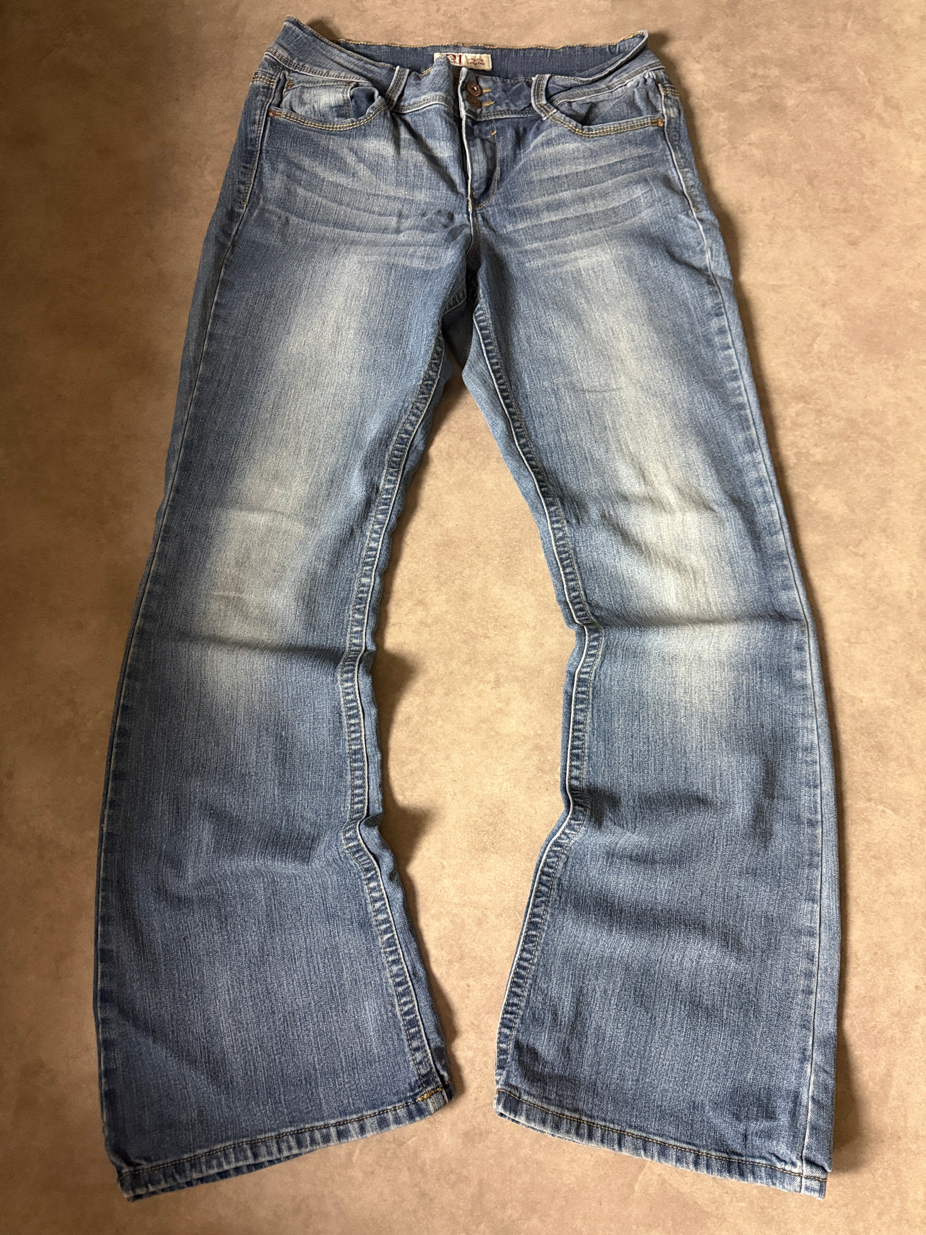 Vintage Denim Y2K Jeans 2000s Damen M